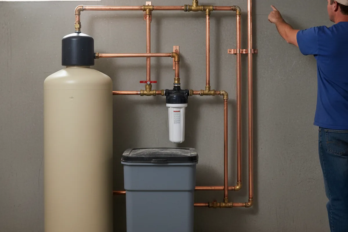 Whole-house water treatment system installed in Sandwich